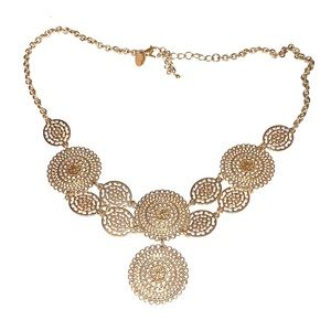 Gold plated necklace
